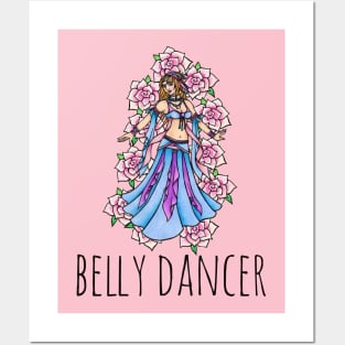 Belly Dancer Posters and Art